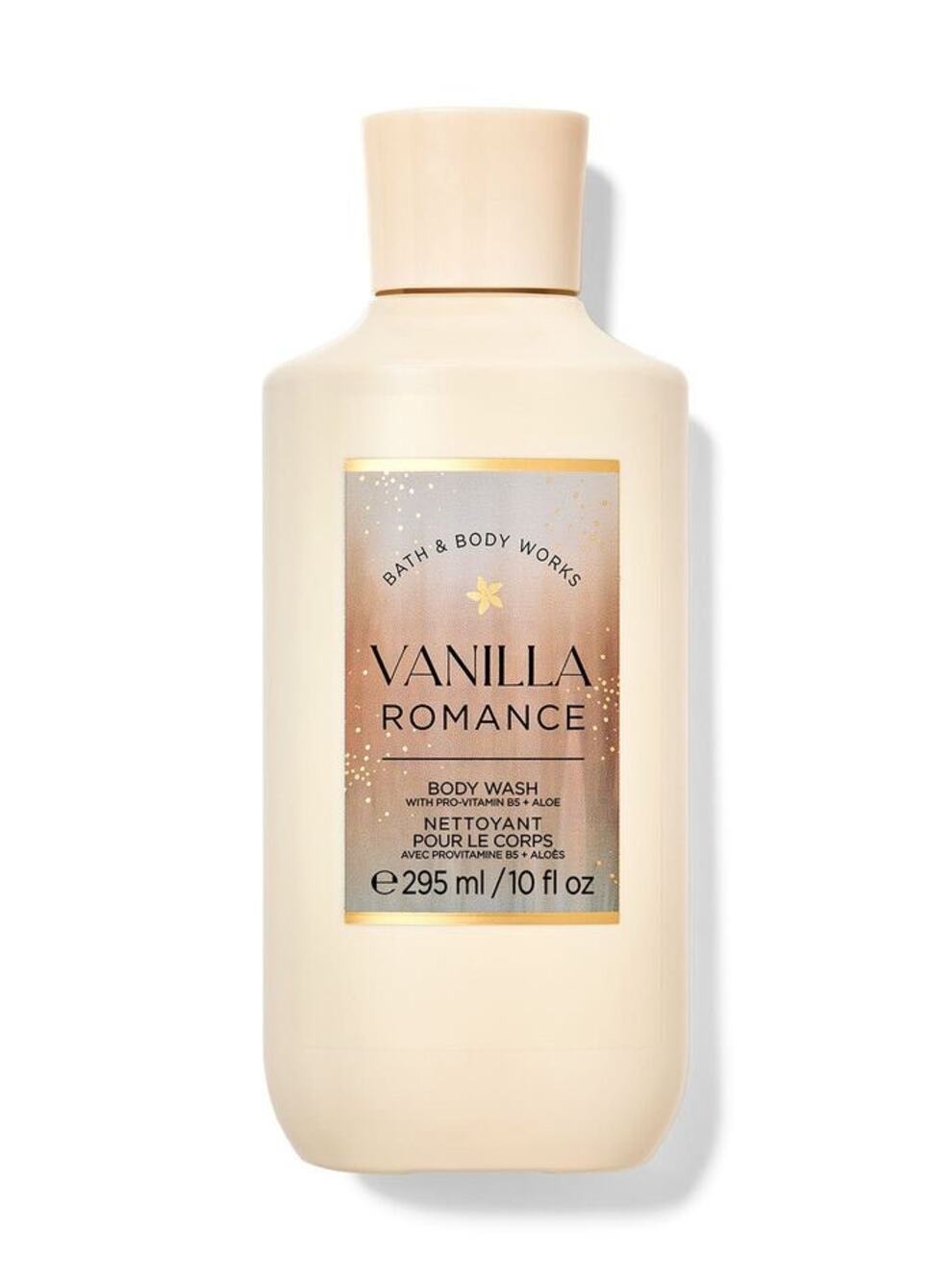 NEW! Bath & Body Works Vanilla Romance Pro Vitamin B5 + Aloe Body Wash